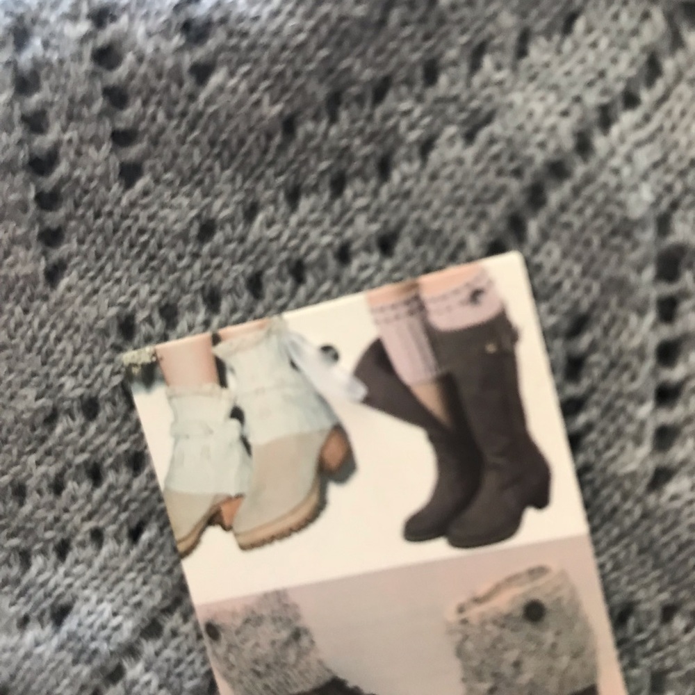 XOXO NWT Boot Cuffs
